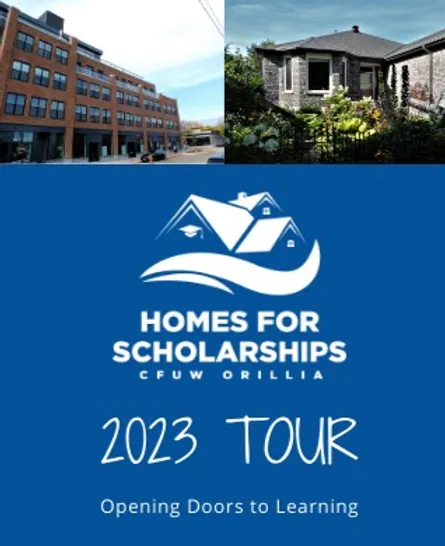 Homes for Scholarships 2023 poster